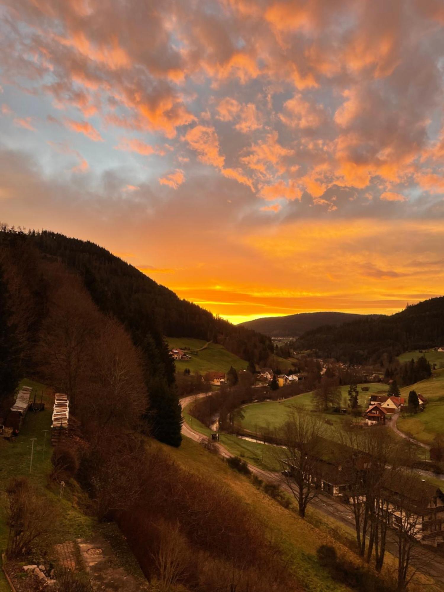 Altes Berghaus Apartman Obertal  Kültér fotó